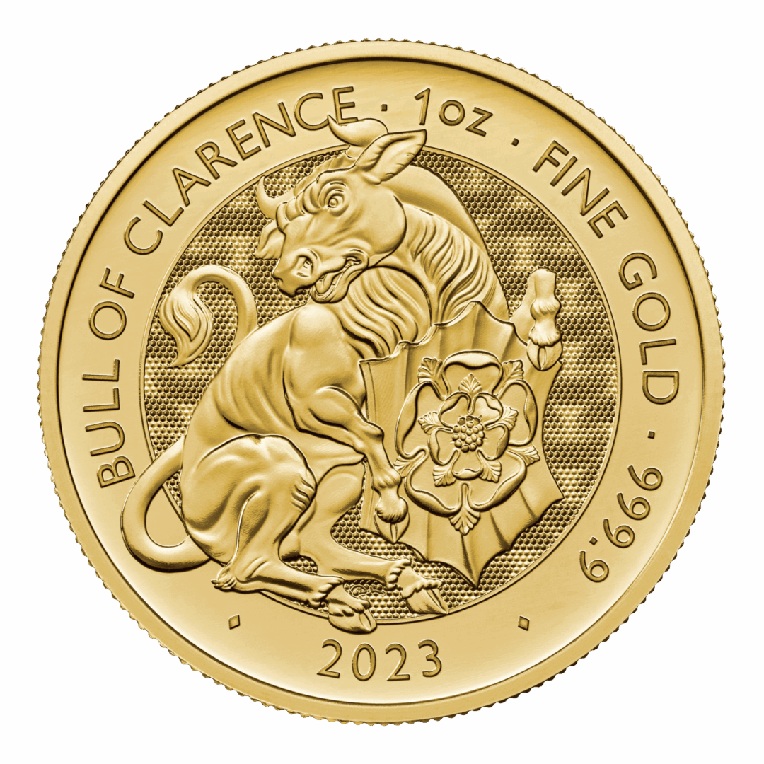 Bull of Clarence – Tudor Beast 1oz Gold Coin 2023