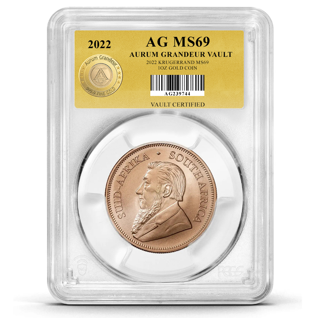 2022 Krugerrand Gold 1 oz MS69